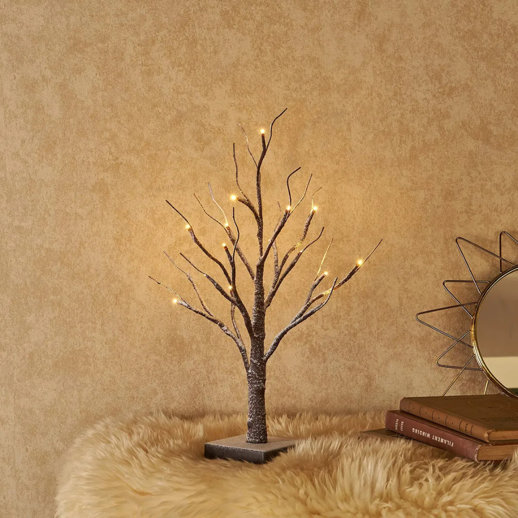 Árvore De Natal Decorativa Exclusiva, Coberta de Neve